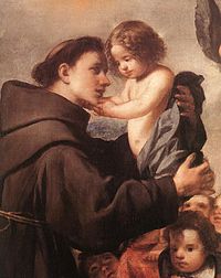 Archivo:200px-Antonio de Pereda y Salgado - St Anthony of Padua with Christ Child (detail) - WGA17168.jpg
